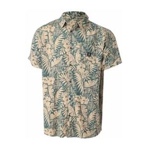 Blouse Brunotti Men Surfrider Shirt Vintage Hawai Green-XL