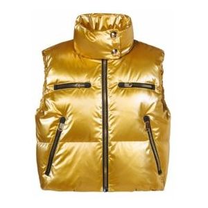 Bodywarmer Goldbergh Women Éclat Rich Gold-Maat 40