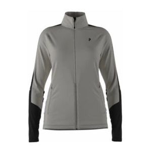 Jas Peak Performance Women Rider Mid Zip Jacket Offwhite Black 23