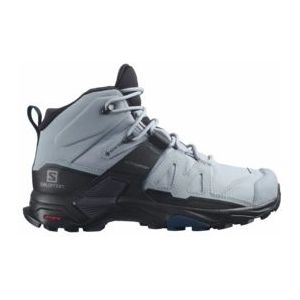 Wandelschoen Salomon Women X Ultra 4 Mid Wide GTX Quarry Black Legion Blue-Schoenmaat 40,5