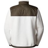 The North Face - Royal Arch 1/4 Snap - Trui - Gardenia White New Taupe Green