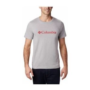 T-Shirt Columbia Men CSC Basic Logo Short Sleeve Columbia Grey Heather-L