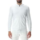 Vest UYN Men Run Fit OW Hooded Full Zip Lucent White-XXL