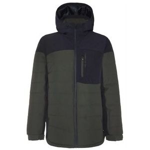 Protest - Mount 21 - Ski Jas - Groen - Softshell - Gewatteerde Delen