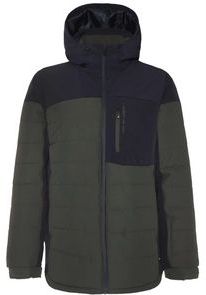 Protest - Mount 21 - Ski Jas - Groen - Softshell - Gewatteerde Delen