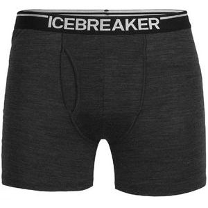 Boxershort Icebreaker Men Anatomica Boxers wFly Jet Heather-XL