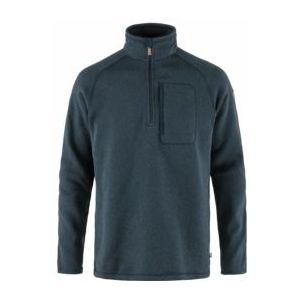 Trui Fjällräven Men Övik Fleece Half Zip Navy-L