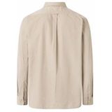 Knowledge Cotton Apparel - GOTS/Vegan - Blouse - Licht Veergrijs - Regular Fit - Corduroy