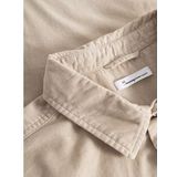 Knowledge Cotton Apparel - GOTS/Vegan - Blouse - Licht Veergrijs - Regular Fit - Corduroy