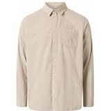 Knowledge Cotton Apparel - GOTS/Vegan - Blouse - Licht Veergrijs - Regular Fit - Corduroy