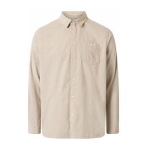 Knowledge Cotton Apparel - GOTS/Vegan - Blouse - Licht Veergrijs - Regular Fit - Corduroy