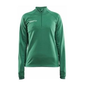 Trainingsjack Craft Women Evolve Halfzip Team Green-XS