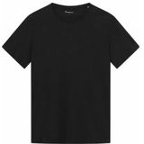 T-shirt KnowledgeCotton Apparel Men Agnar Basic Black Jet-S