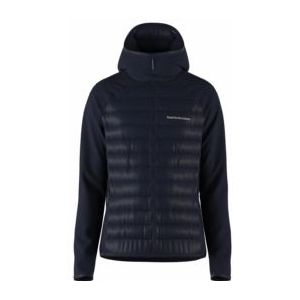 Jas Peak Performance Men Down Hybrid Hood Jacket Blue Shadow 24-S