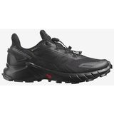 Trailrunning schoen Salomon Women Supercross 4 GTX Black Black Black-Schoenmaat 42,5 (UK 8.5)