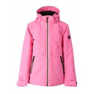 Ski jas Brunotti Girls Zumba Snow Jacket Barbie Pink-Maat 128