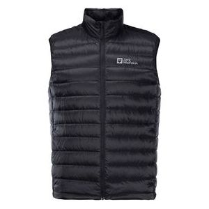 Bodywarmer Jack Wolfskin Men Pack & Go Down Vest Black-XXXL