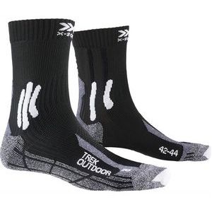 Wandelsok X-Socks Men Trek Outdoor Black Grey-Schoenmaat 45 - 47