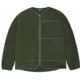 Jas Rains Unisex Fleece Jacket T1 Green-XL