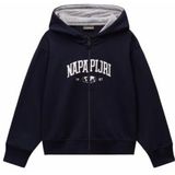 Vest Napapijri Kids B-Inot Full Zip Hoodie Blu Marine-Maat 158 - 164