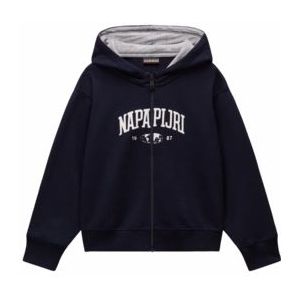 Vest Napapijri Kids B-Inot Full Zip Hoodie Blu Marine-Maat 158 - 164