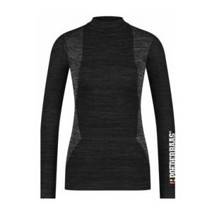 Ondershirt Poederbaas Women Technical Thermo L/S Black-S