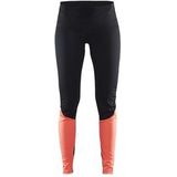 Fietsbroek Craft Velo Thermal Wind Tights Women Black Panic-XS