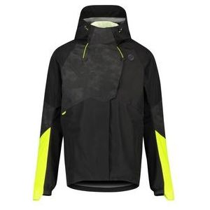 Regenjas Agu Men Tech Rain Jacket Commuter Hi-Vis Reflection-XL
