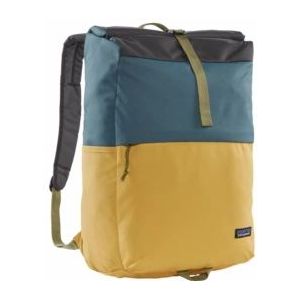 Rugzak Patagonia Fieldsmith Roll-Top Pack 30L Patchwork Surfboard Yellow Abalone Blue