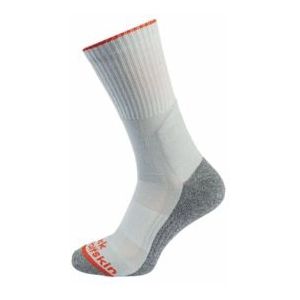 Sok Jack Wolfskin Unisex Hike Func Sock Cl C Light Grey-Schoenmaat 35 - 37