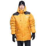 Bergans - Expedition Down Parka - Jas - Arctic Ocean Yellow/Black - 100% Polyamide