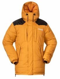 Bergans - Expedition Down Parka - Jas - Arctic Ocean Yellow/Black - 100% Polyamide