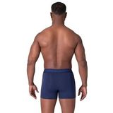 Boxershort Muchachomalo Men Solid Blue Blue ( 2-Pack )-L