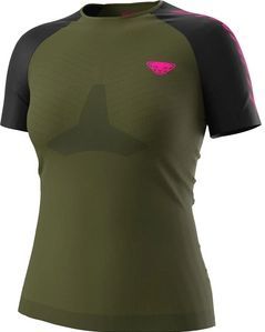 Hardloopshirt Dynafit Women Ultra 3 S-Tech Short Sleeve Winter Moss 