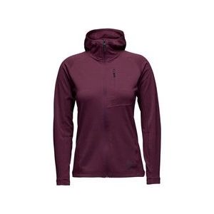 Skipully Black Diamond Women Coefficient Hoody Blackberry-L