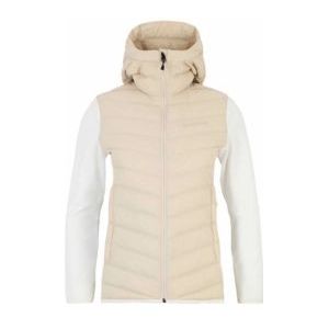 Jas Peak Performance Women Frost Down Hybrid Hood Sand Fog Offwhite-XL