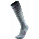 Skisok UYN Women One Comfort Fit Grey/Purple-Schoenmaat 41 - 42