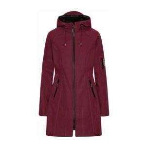 Ilse Jacobsen Softshell Regenjas RAIN37 - Maroon Banner 307