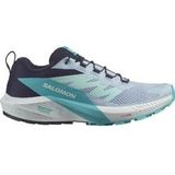 Trailrunning schoen Salomon Women Sense Ride 5 Cashmere Blue Carbon Peacock Blue-Schoenmaat 38