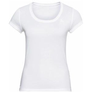 Ondershirt Odlo Women BL Top Crew Neck S/S Active F-Dry Light White-XL