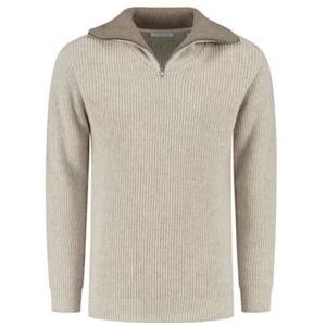 Trui Blue Loop Men Essential Nautic Sweater Beige-L