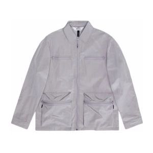 Overhemd Rains Unisex Kano Overshirt Flint-XL