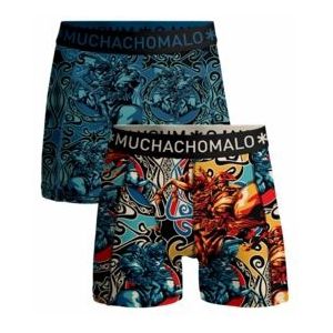 Boxershort Muchachomalo Men Shorts Alps Print Print (2-Pack)-XXL
