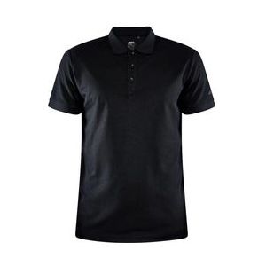 Polo Craft Men Core Unify Polo Shirt Black-S