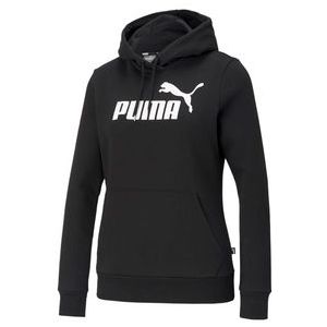 Trui Puma Women Essentials Logo Hoodie FL Black-S