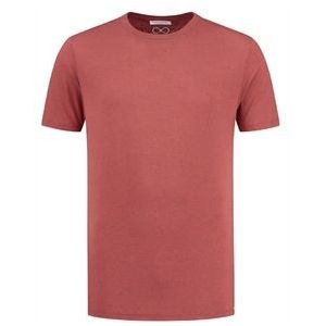 T-Shirt Blue Loop Men Denimcel Melange Rust