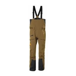 Skibroek Helly Hansen Men Sogn Bib Shell Pant Sepia-XXL