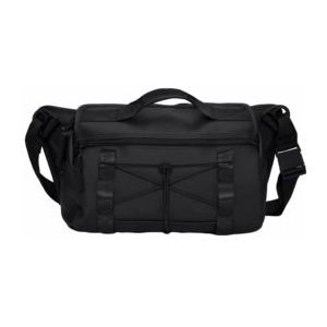 Draagtas RAINS Unisex Trail Mountaineer Messenger Bag Black