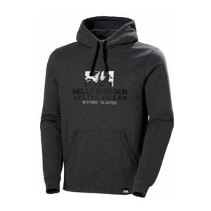 Hoodie Helly Hansen Men Arctic Ocean Ebony Melange-L