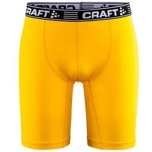 Ondergoed Craft Men Pro Control 9-Inch Boxer Yellow-XS